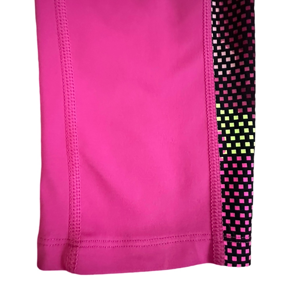 Nike Dri-FIT Capri Pant Activewear Legging Hot Pink/Black Women’s Size Small. - Picture 4 of 16